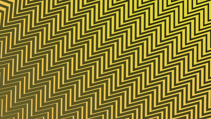 Yellow line zig zag pattern background for fabric style or presentation