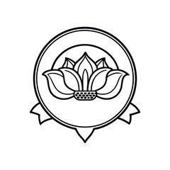 Obraz premium emblem with a crown