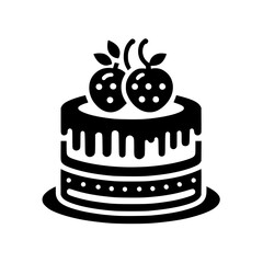 A delectable layered cake adorned with strawberries and a rich chocolate ganache, a true culinary masterpiece. Perfect for birthdays, celebrations, or simply satisfying a sweet craving.