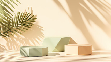 Minimalist Hexagonal Three-Dimensional Design