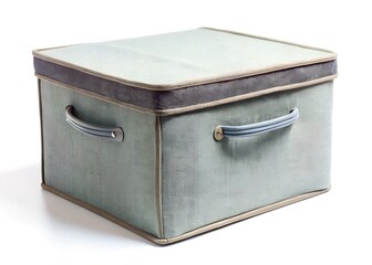 folding storage box isolated on a white background