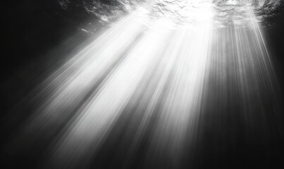 light rays from god, background, black and white, cinematic, ultra realistic