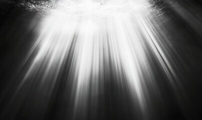 light rays from god, background, black and white, cinematic, ultra realistic