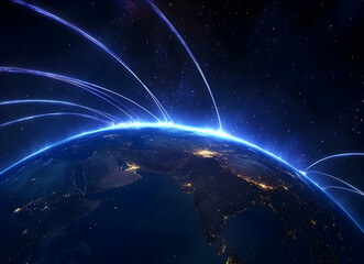 Global Network: Interconnected World