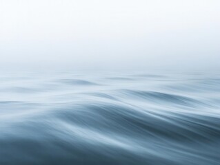 Naklejka premium ethereal morning mist with dynamic swirling patterns, photographed against clean white background with atmospheric depth