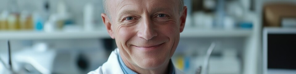 A close-up view of a scientist working in a laboratory setting, focused on their experiment