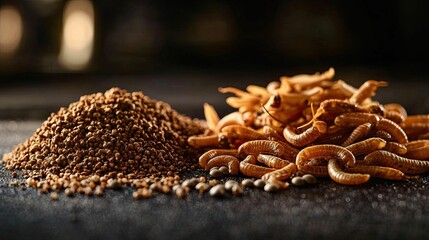 Obraz premium Various animal food