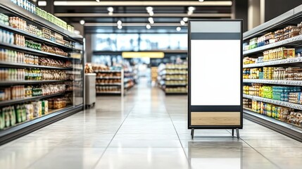 Versatile mockup template for advertising campaigns.