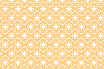 seamless pattern with rectangular circle