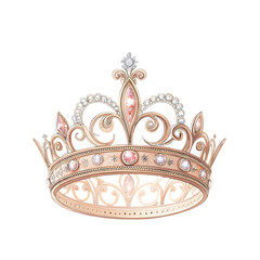 -luminous-crown  Isolated on white background