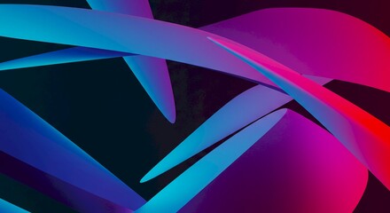 Abstract Neon Gradient Background Pink Blue Purple Swirls