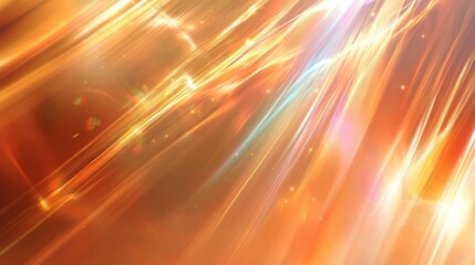 Mesmerizing Caustic Light Beams for Natural Aesthetic Backdrop