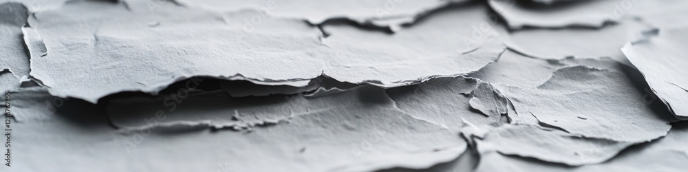 Aufkleber a close-up shot of a piece of paper on a table with subtle texture and details