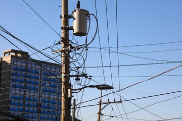 Step down electrical transformer in Korea