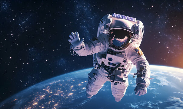 Astronaut Spacewalk: A Stunning View of Earth