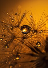 "Golden Morning: Dandelion Dream"