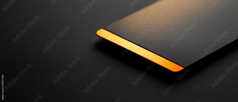Poster gigapixel card visualization in a dark studio setting high-fidelity graphic design