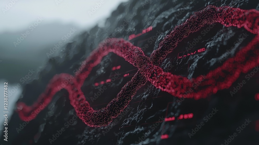 Poster storytelling through the lens of abstract data and visual representation