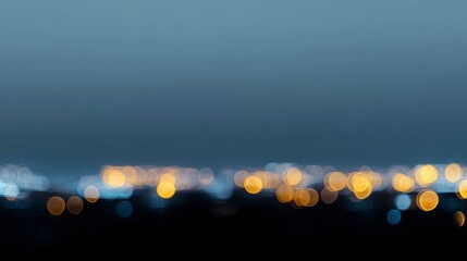 Abstract Background with Soft Colorful Lights in Blurry Vision