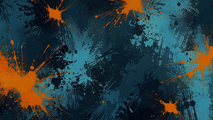 blue and orange abstract background