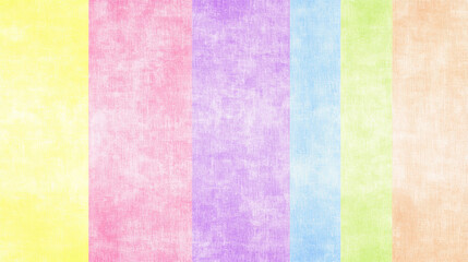 Fototapeta premium Colorful pastel striped background with textured look