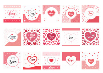 Valentines day background with Heart Shaped Balloons.valentine day promotional discount sale, business offer social media post