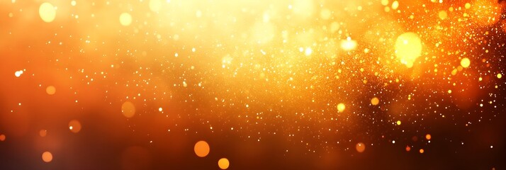 Obraz premium Soft bokeh lights with warm tones