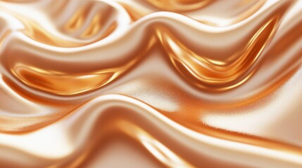 Fototapeta premium Abstract Golden Silk Texture Background