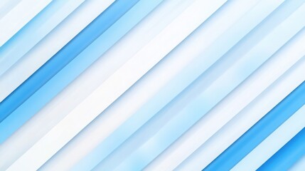 Obraz premium A clean and modern blue and white striped abstract geometric background. 