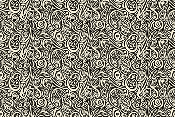maori seamless texture pattern. background for cloth