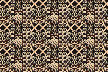 woodcut geometric seamless texture pattern. background for cloth