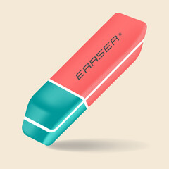 Eraser for erasing pencil lead