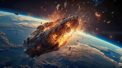 Large asteroid approaching Earth causes significant concern among scientists and space agencies globally with potential impact implications