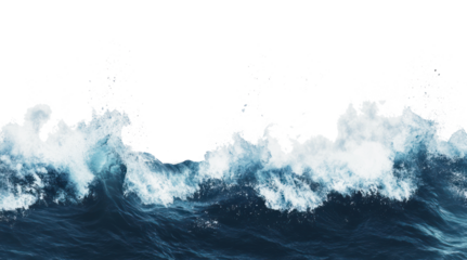 PNG A blue ocean wave water waves sea.