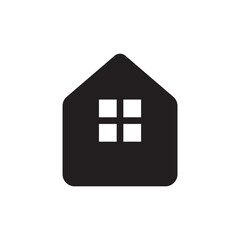 Obraz premium Simple Home icon template design.