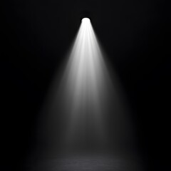 Glowing spotlight overlay in a dark background with dramatic lighting effect for cinematic presentation.

