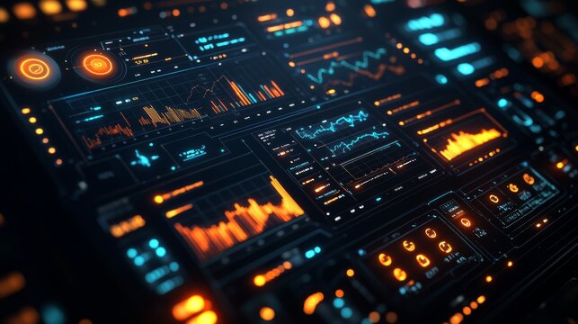 Technology oriented data visualization interface
