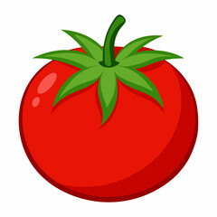 tomato isolated on white background