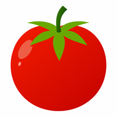 tomato isolated on white background