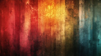 Vibrant multicolor grunge texture with vertical lines and gradient effect