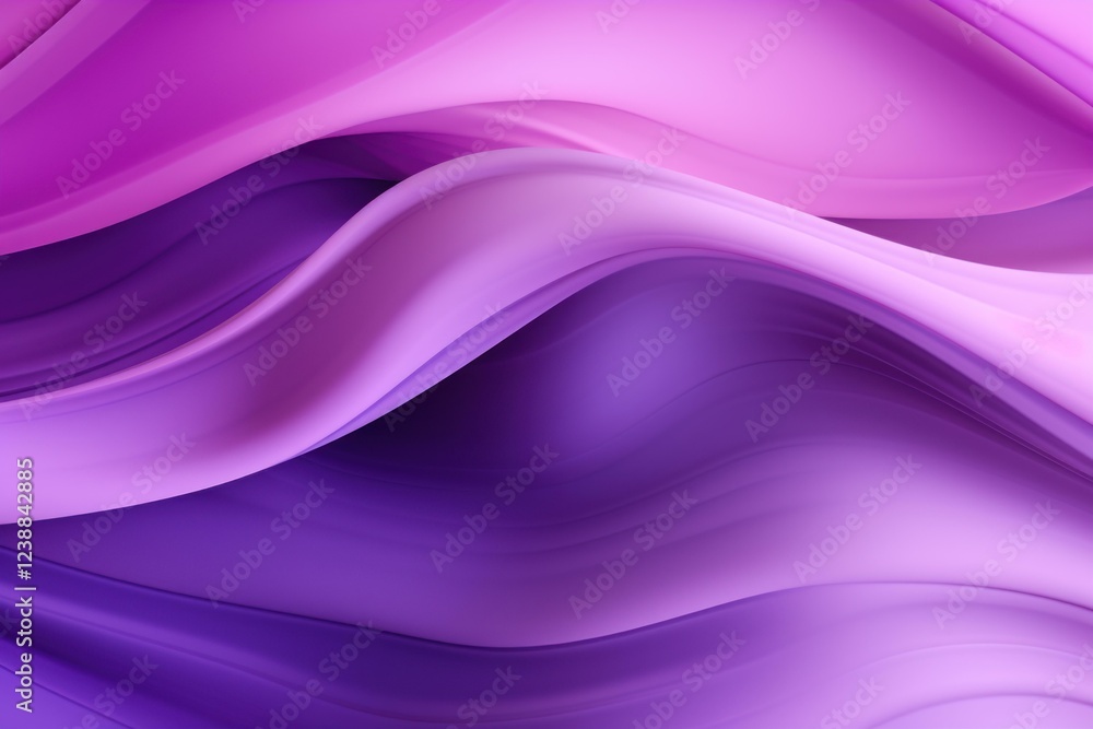 Poster abstract background with smooth purple and pink waves creating a colorful and dynamic design