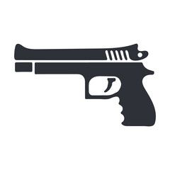 Gun icon vector art