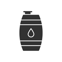 Fototapeta premium Oil Drum Icon - Barrel Icon