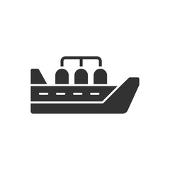 Oil Tanker Ship Icon