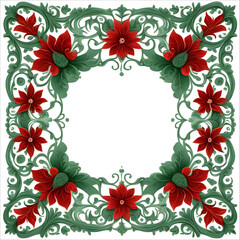 Obraz premium Square Frame with colorful background
