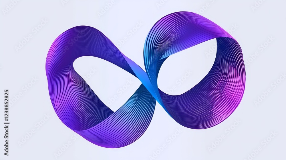 Aufkleber abstract quantum leap concepts in bold colors and dynamic shapes