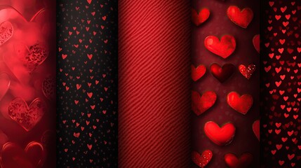 Fototapeta premium Glowing Red Glass Heart on Fiery Liquid Surface Abstract Romantic Art Luxury Valentine Surreal Love Themed Backgrounds Elegant Romantic Dinner Table with Red and White Floral Arrangement Romantic