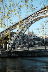 Obraz premium The Dom Luís Bridge in Porto