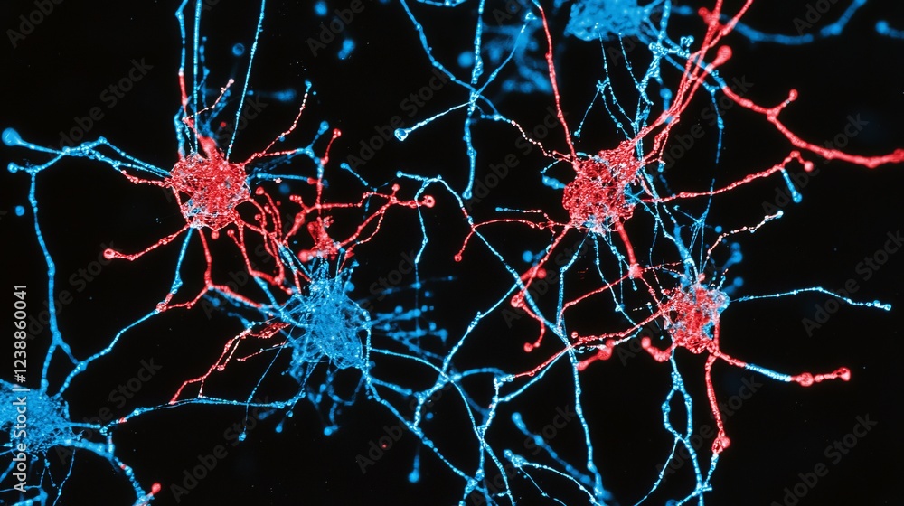 Poster complexity of photons visualized in intricate neural network patterns