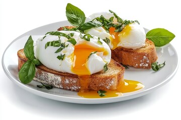 Delicious bruschetta featuring healthy ingredients.